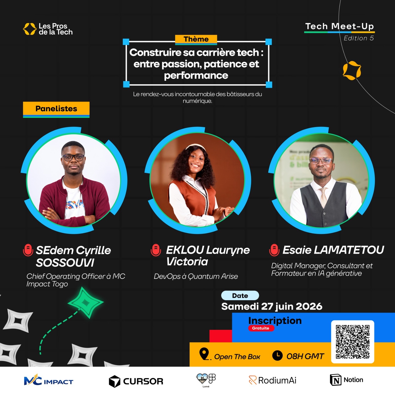 Tech Meetup #5 - Construire sa carrière tech